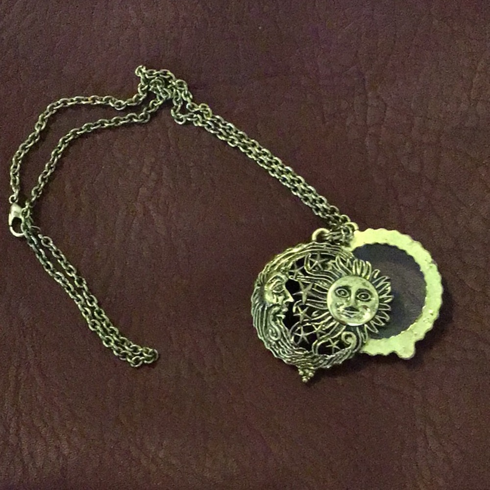 CELESTIAL LOCKET NECKLACE